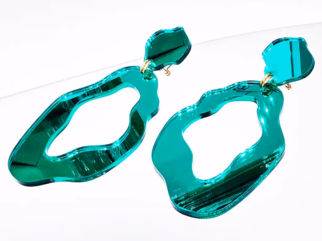 The Garden drop earrings