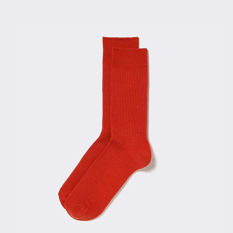 Uniqlo red socks