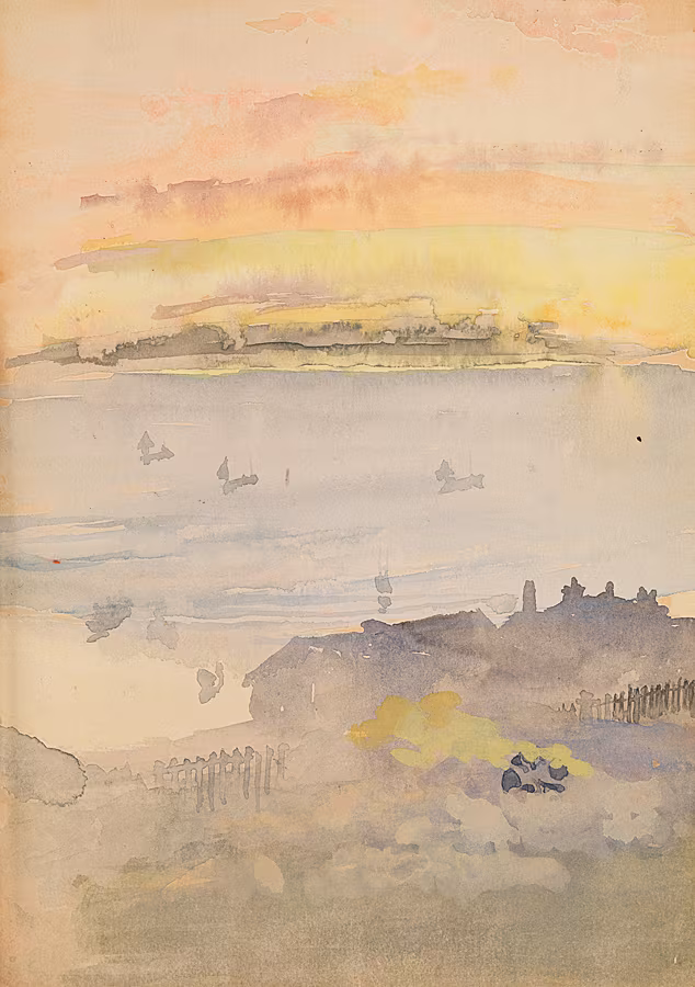 Whistler,-'Sunrise;-Gold-and-Grey'