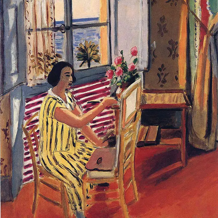 “THE MORNING SESSION” (1924) BY HENRI MATISSE, CREDIT: SOTHEBY’S