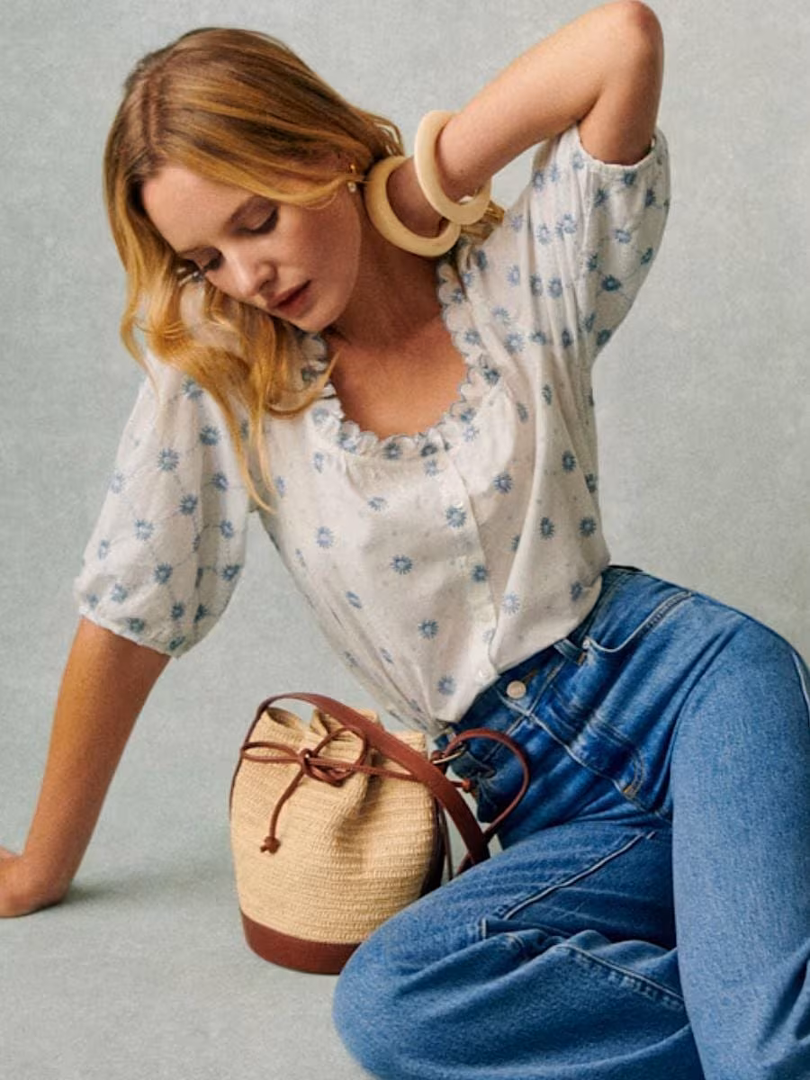 TheGlossMagazine-fashion-relaxed-blouses-boho-blouses-Sezane-2