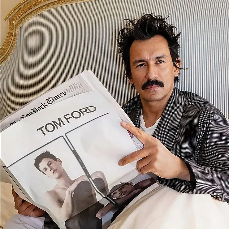 HAIDER ACKERMANN, CREATIVE DIRECTOR OF TOM FORD