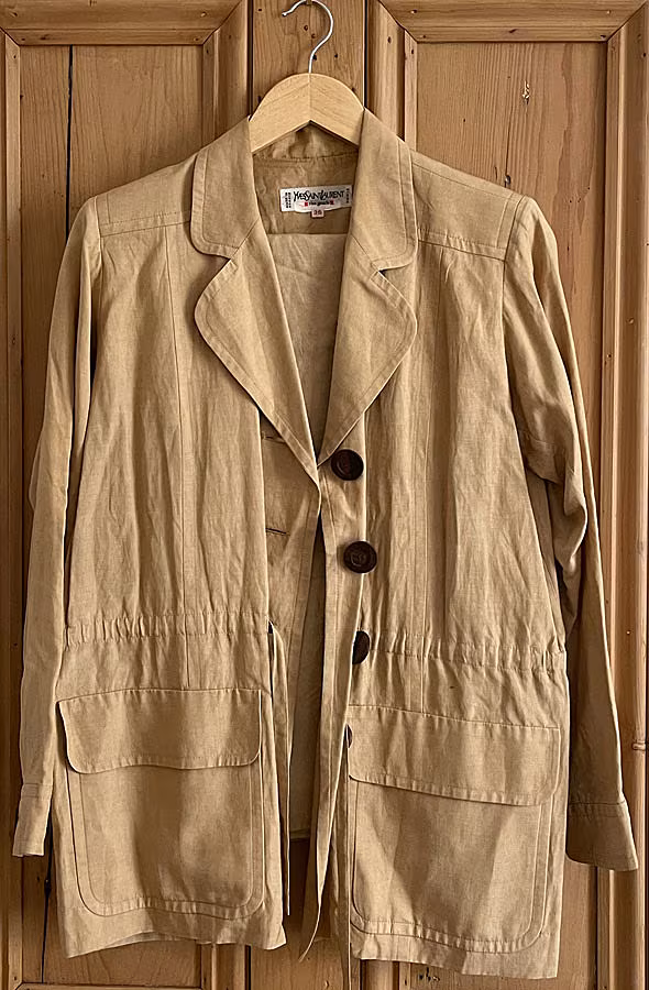 Vintage-YSL-safari-suit