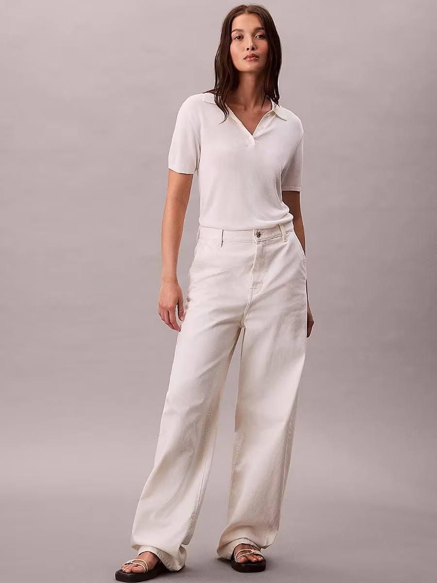 best-white-jeans-Calvin-Klein