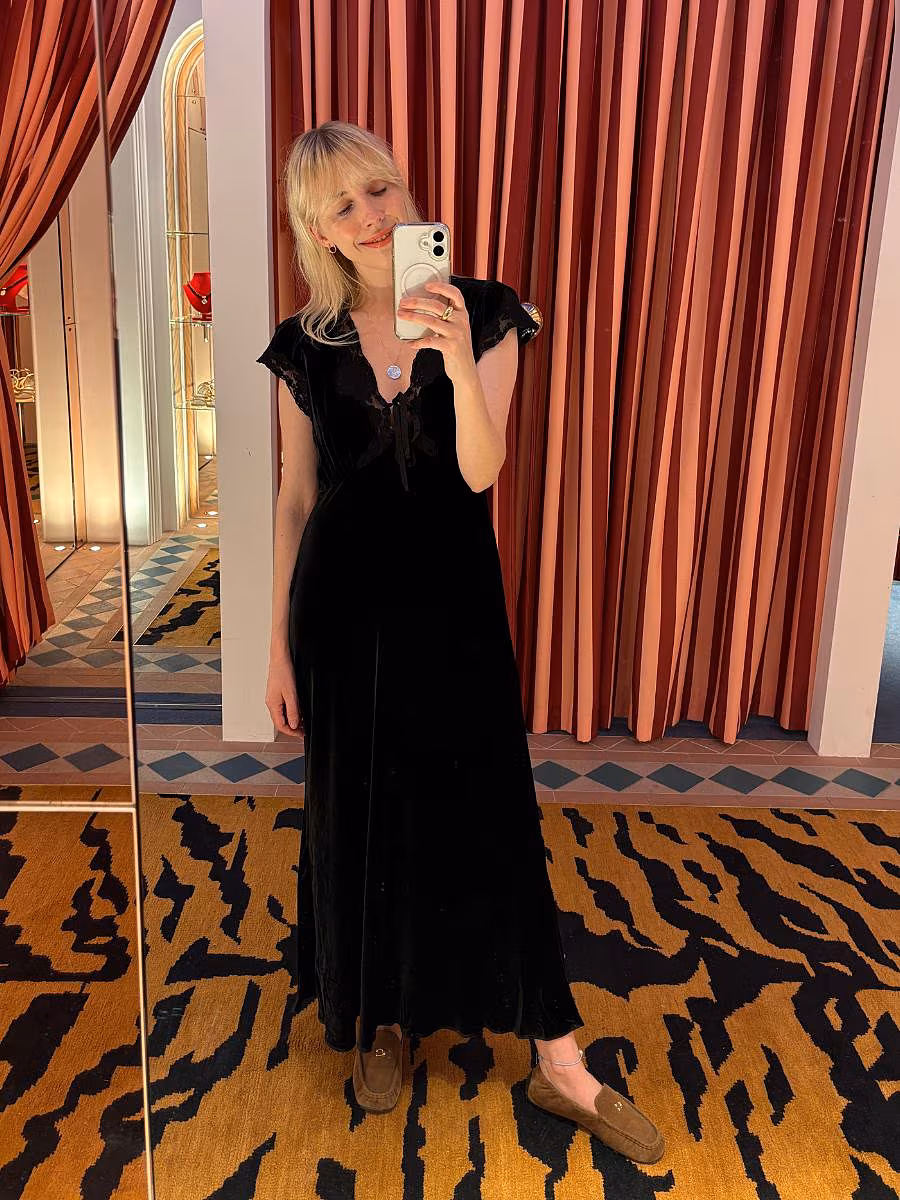 Rixo-AW25-try-on-autumn-dresses