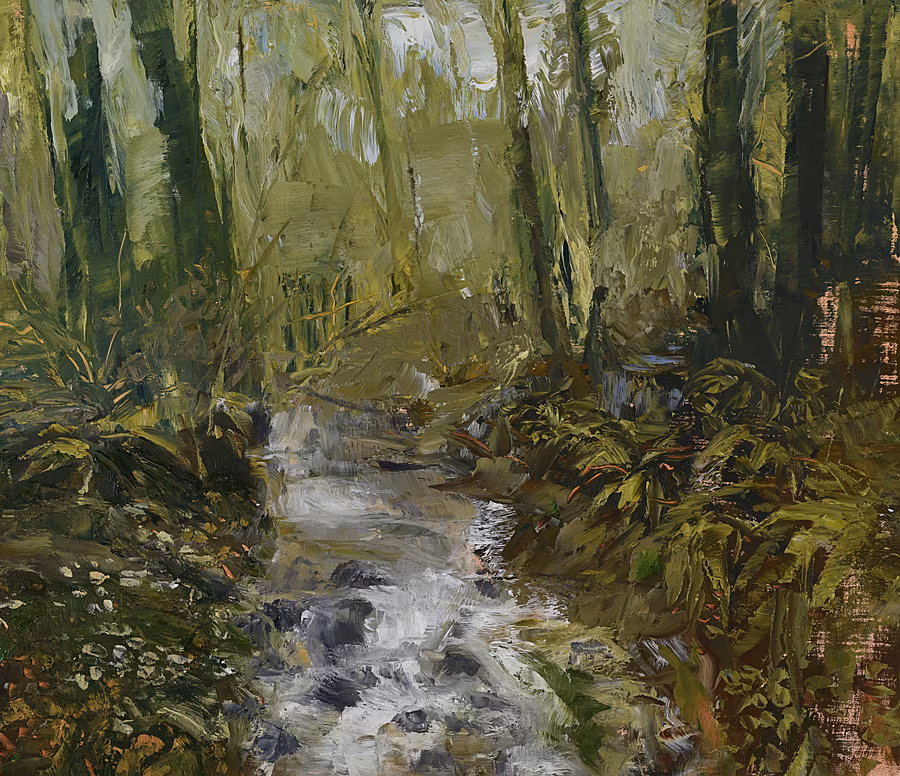 Woodland-III-2023-70x80-oil-on-canvas