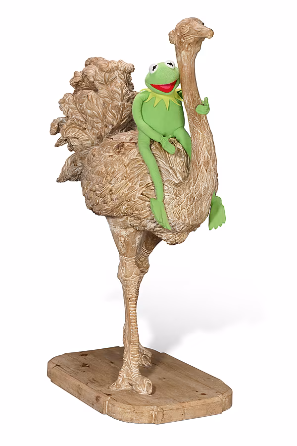 A-CARVED-OSTRICH-FORM-BAR-#8216;GUSSY#8217;-ITALY,-CIRCA-1975