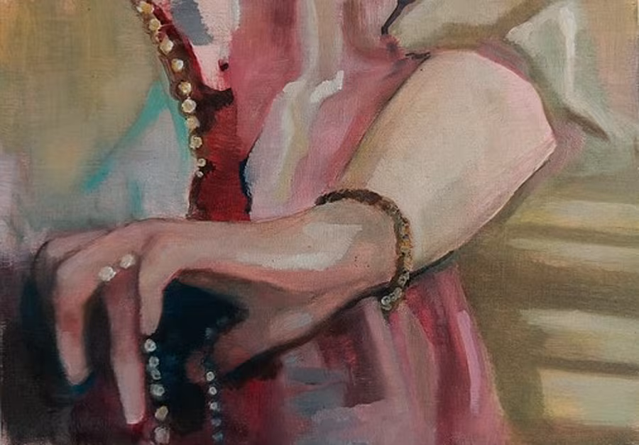 HOT,-Lady-Helen-Vincent,-detail-(after-Sargent)-20-x-15cm