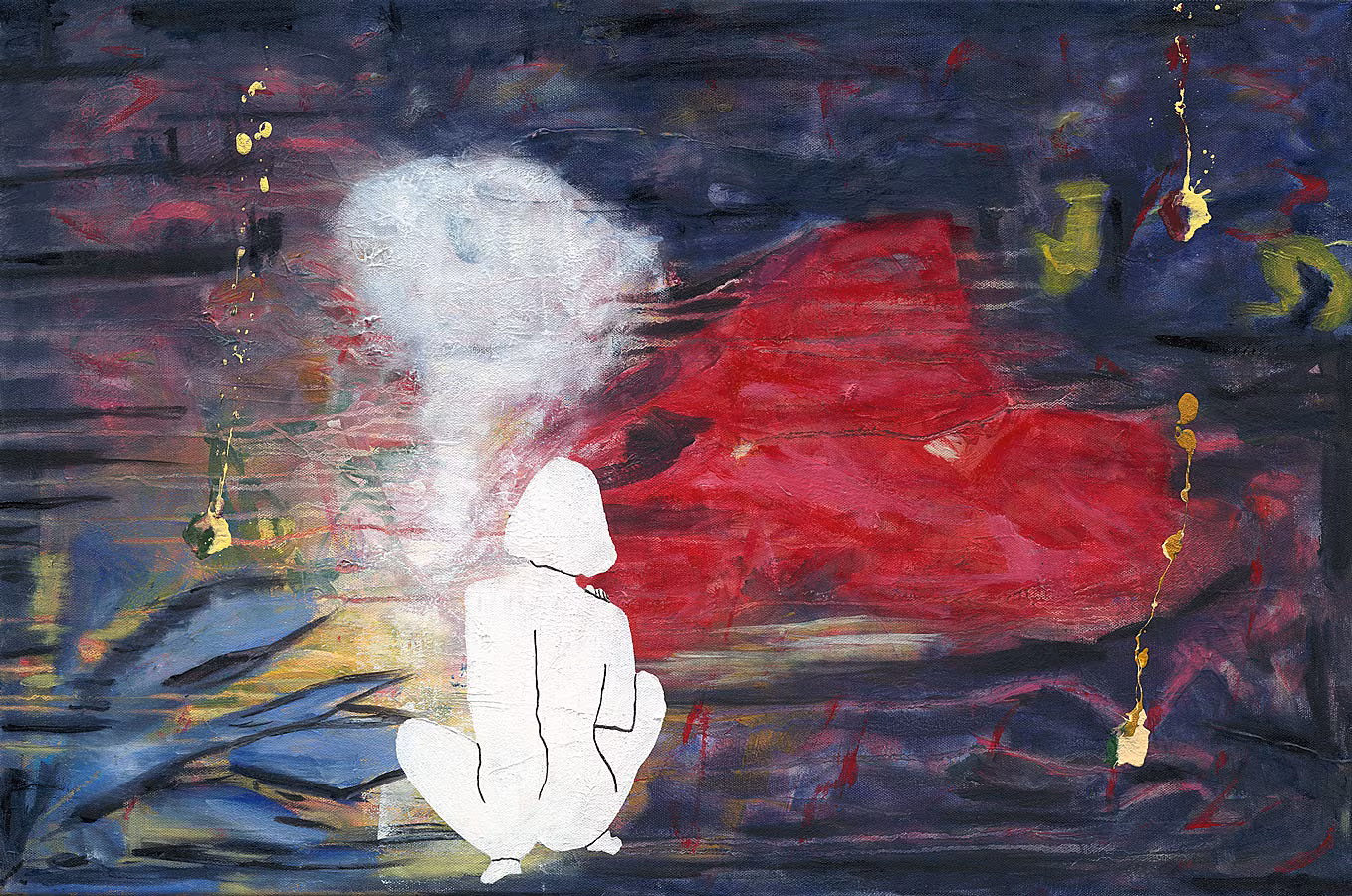 louise-cherry-Red-ridinghood-contemplates-swimming-instead