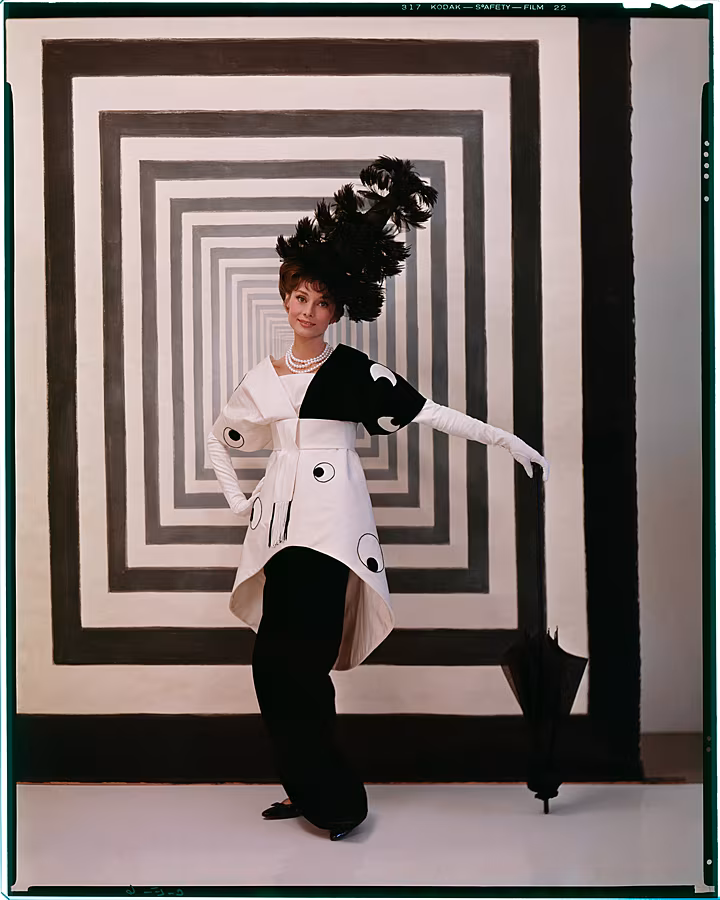 Audrey-Hepburn-in-costume-for-My-Fair-Lady,-1963.-Original-colour-transparency.-The-Cecil-Beaton-Archive,-London