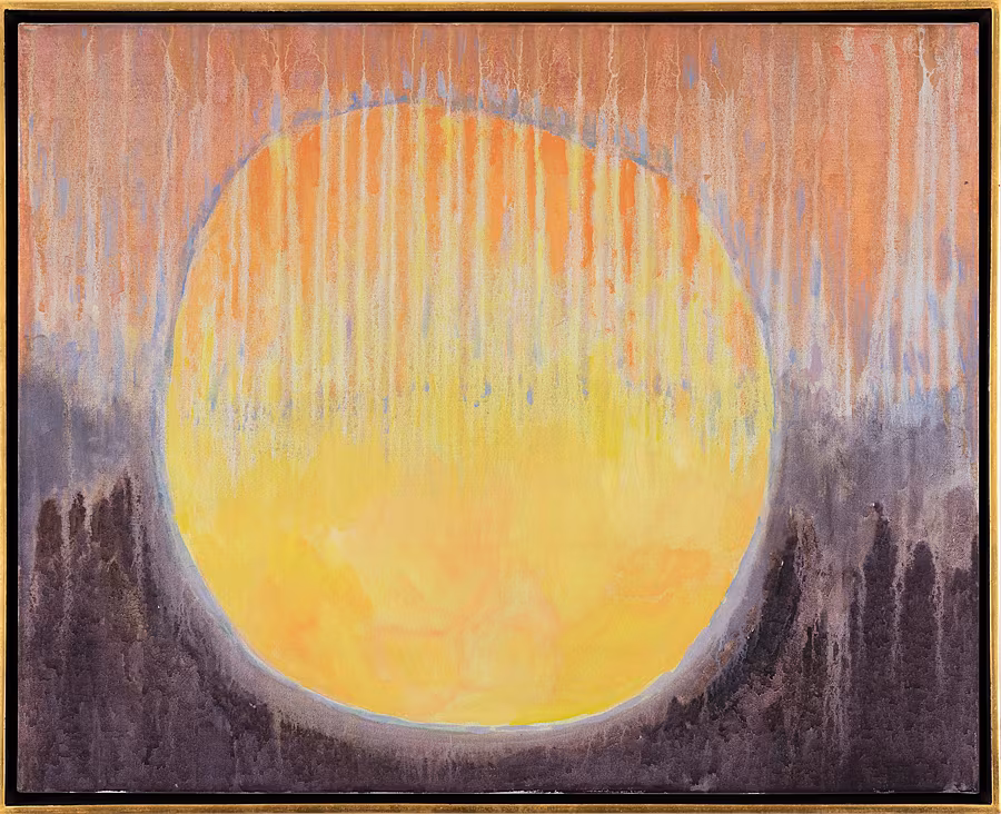Isabel-Nolan,-Sunset,-2020,-waterbased-oil-on-canvas,-hand-gilded-24-carat-gold-and-painted-clay-frame,-42.1-x-52.3-cm-framed.jpg