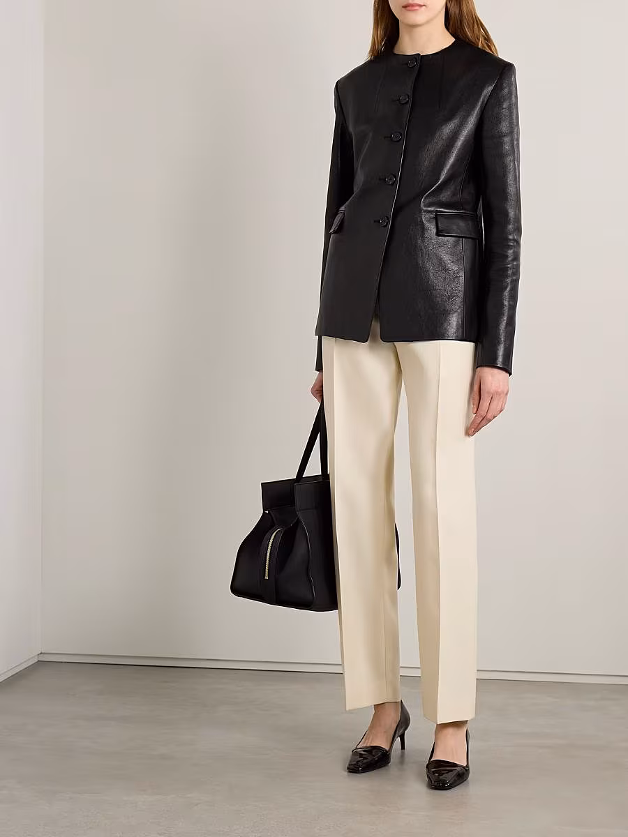collarless-blazers-trend-Khaite