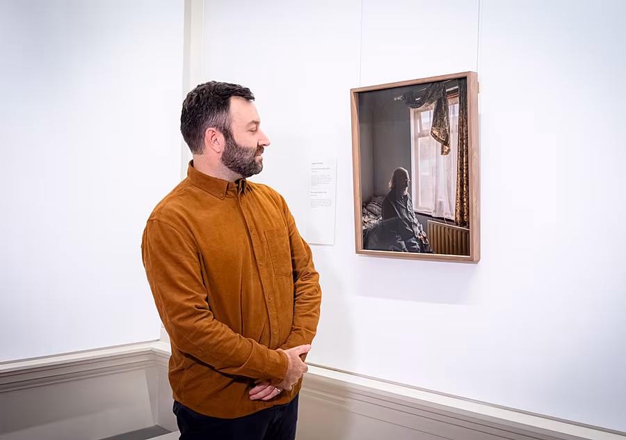 AIB-Portrait-Prize-Highly-Commended---Conor-O'Leary,-'The-Final-Portrait'.-Photo-Niamh-Barry-(1)
