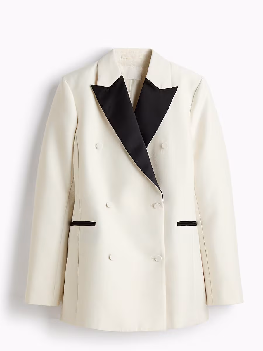 Cream-blazer-H&M