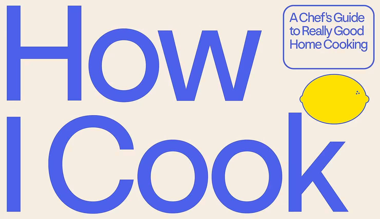 How-I-Cook
