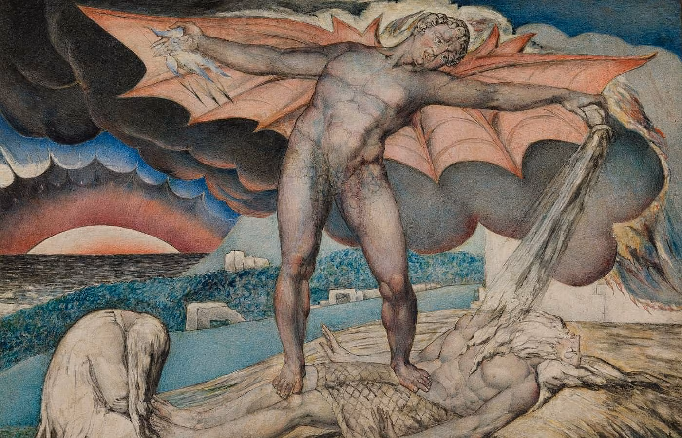 Blake, 'Satan Smiting Job with Boils'