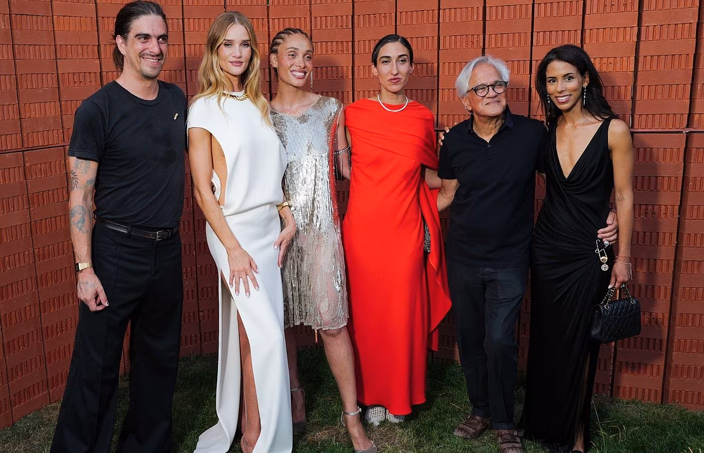 Alessandro Arienzo, Rosie Huntington-Whiteley, Adwoa Aboah, Isabel Abascal and Anish Kapoor
