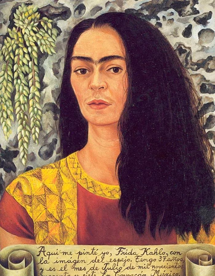 Frida Kahlo - Self-Portrait with Loose Hair
