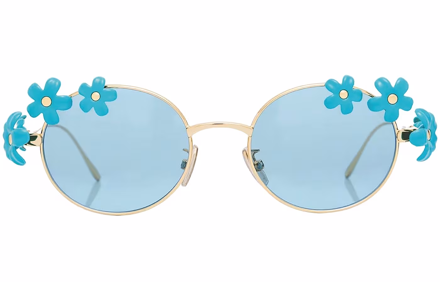 Loewe Signature Floral oval sunglasses