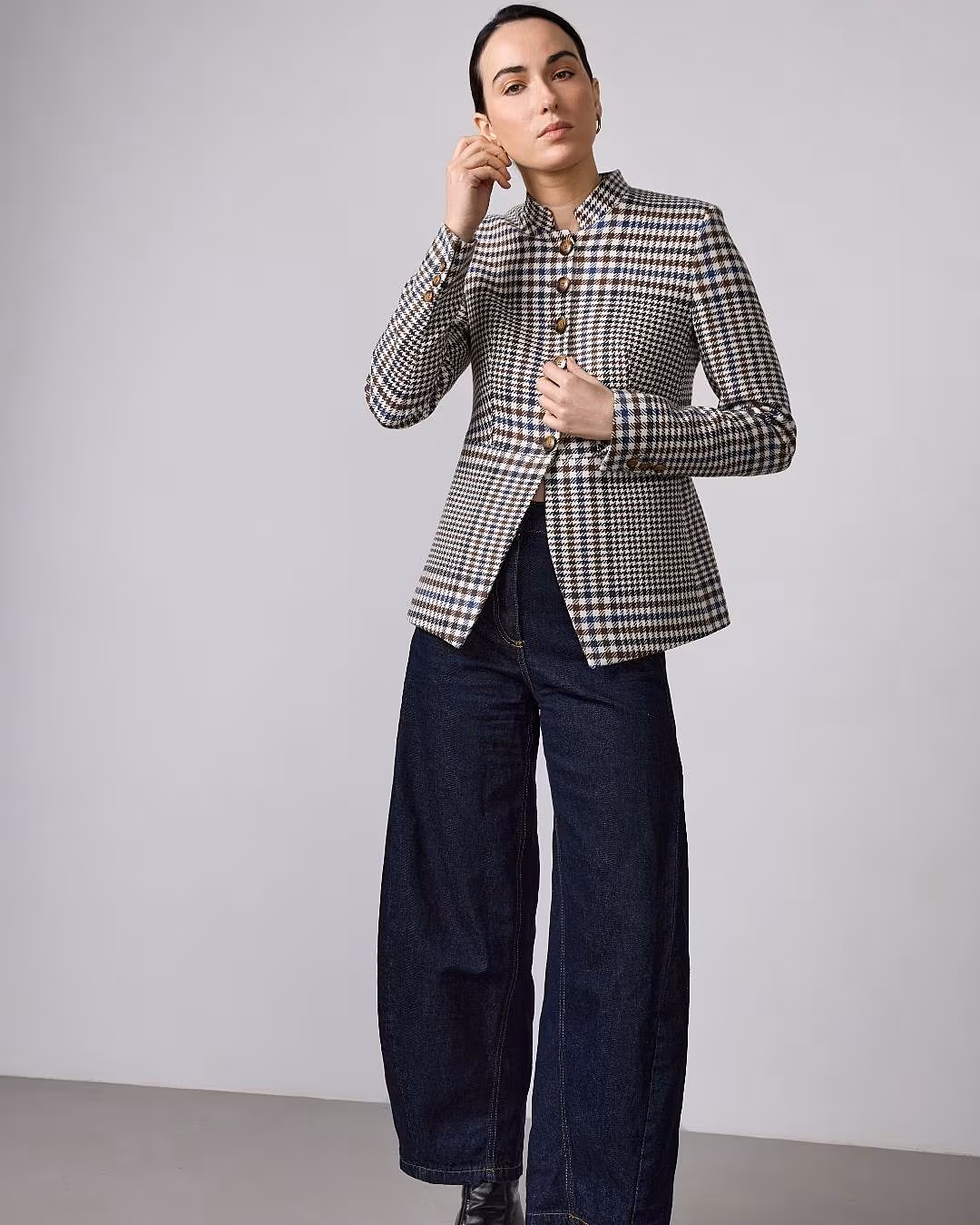 Triona - Aoibhe Stand Collar Jacket