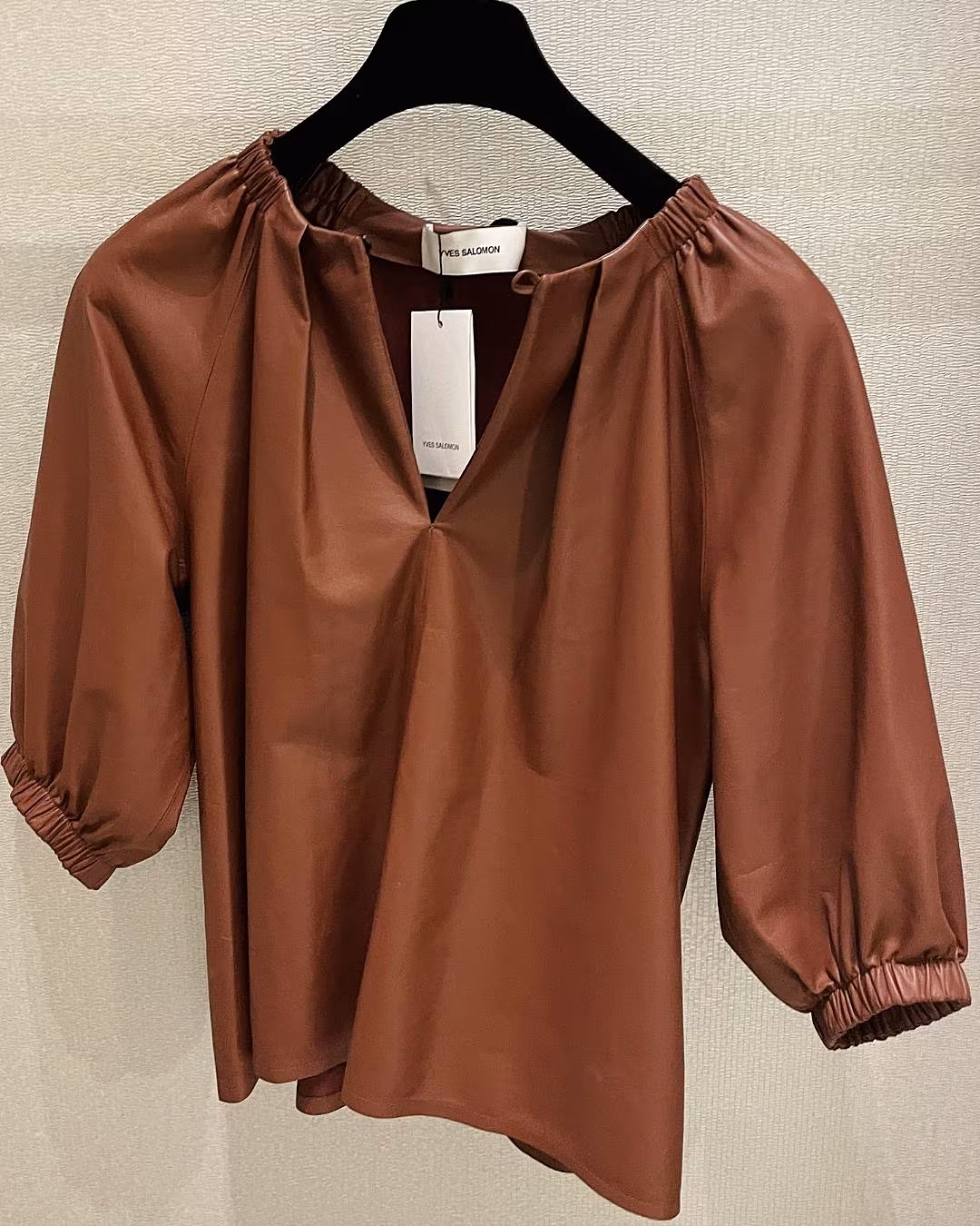 Yves Solomon leather top