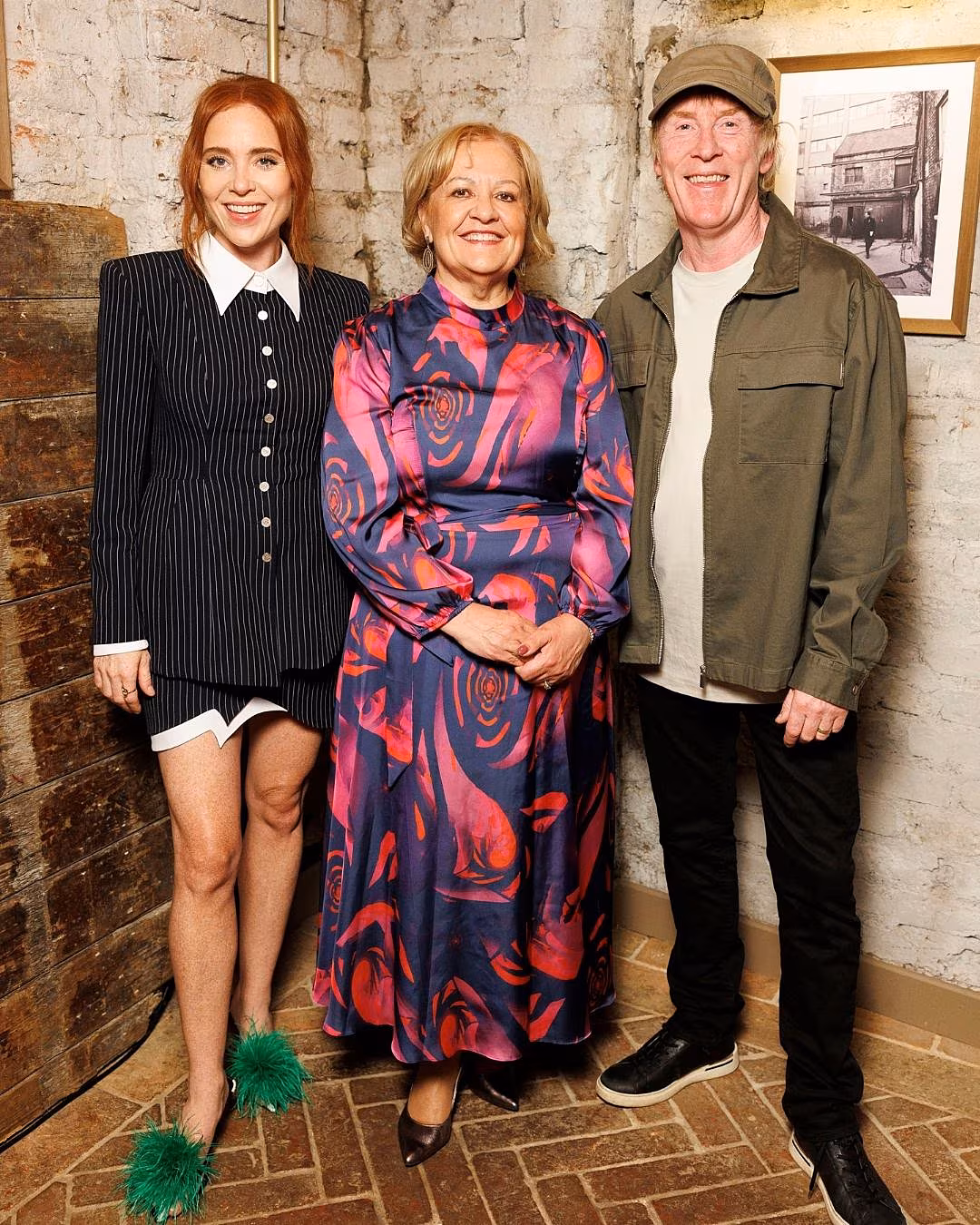 Angela Scanlon, Suzanne Eade, CEO, Horse Racing Ireland and Hector O hEochagain