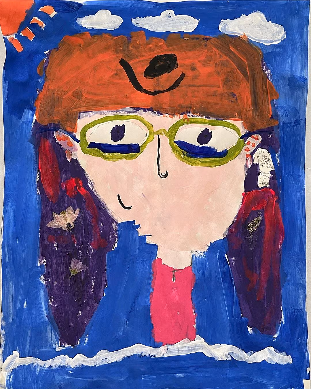 Fiadh O'Neill (Age 6), 'Swimming in the Sea'