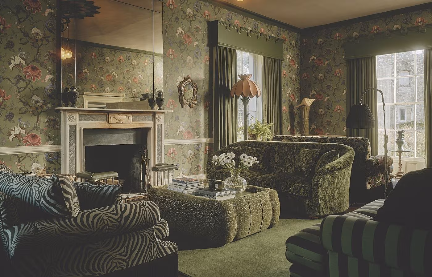 House of Hackney Trematon Castle Sitting Room Christopher Horwood