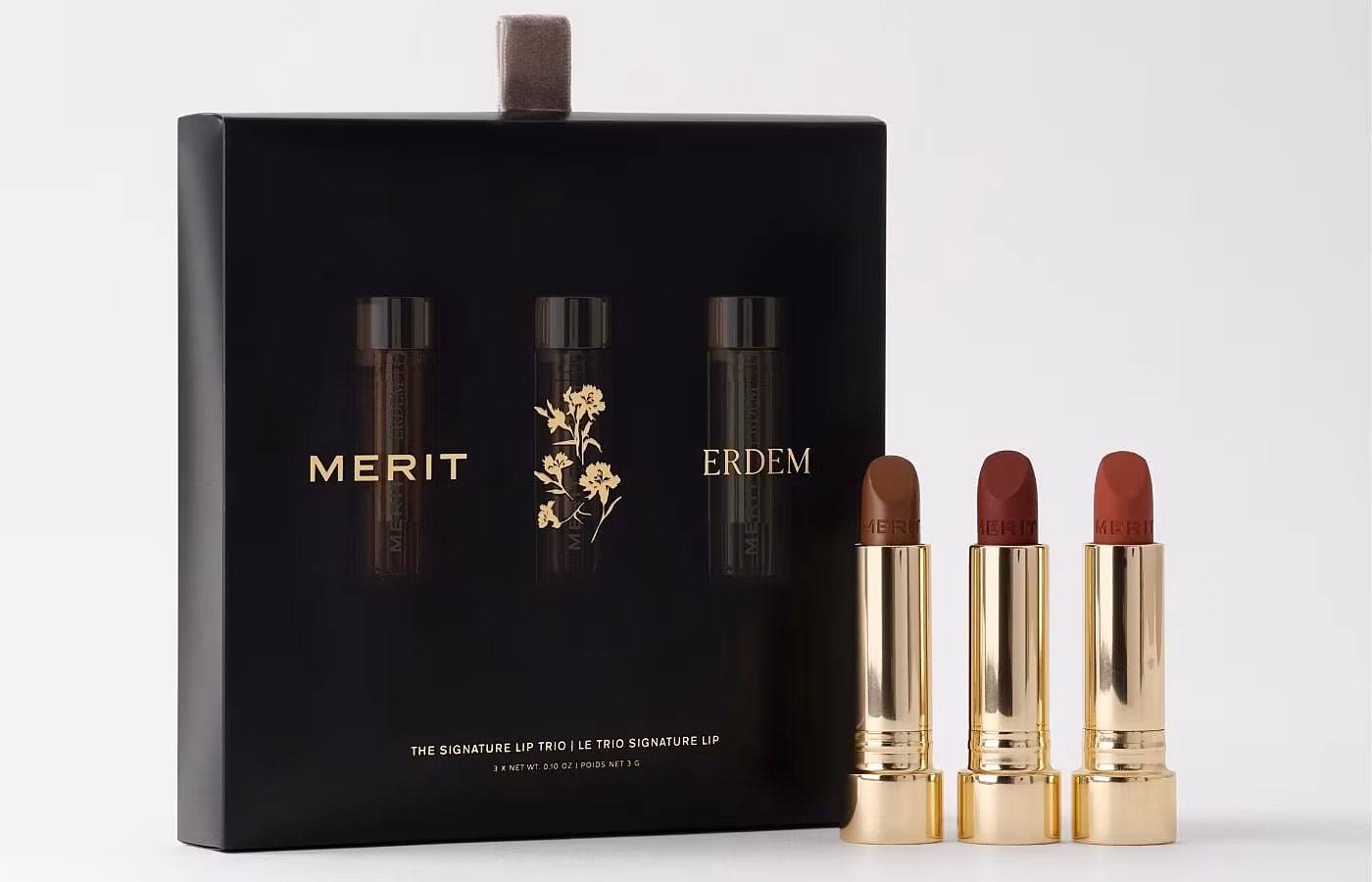 Merit X Erdem Lip Trio