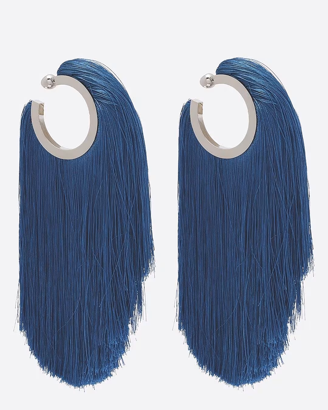 Alai?a Fringed hoop earrings MYTHERESA
