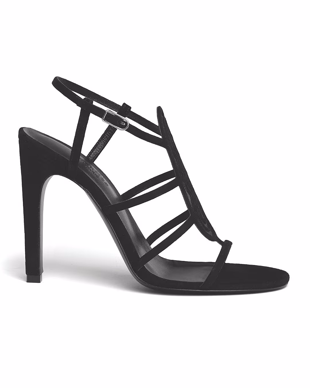 Black Nymphe suede shoes, HERMES