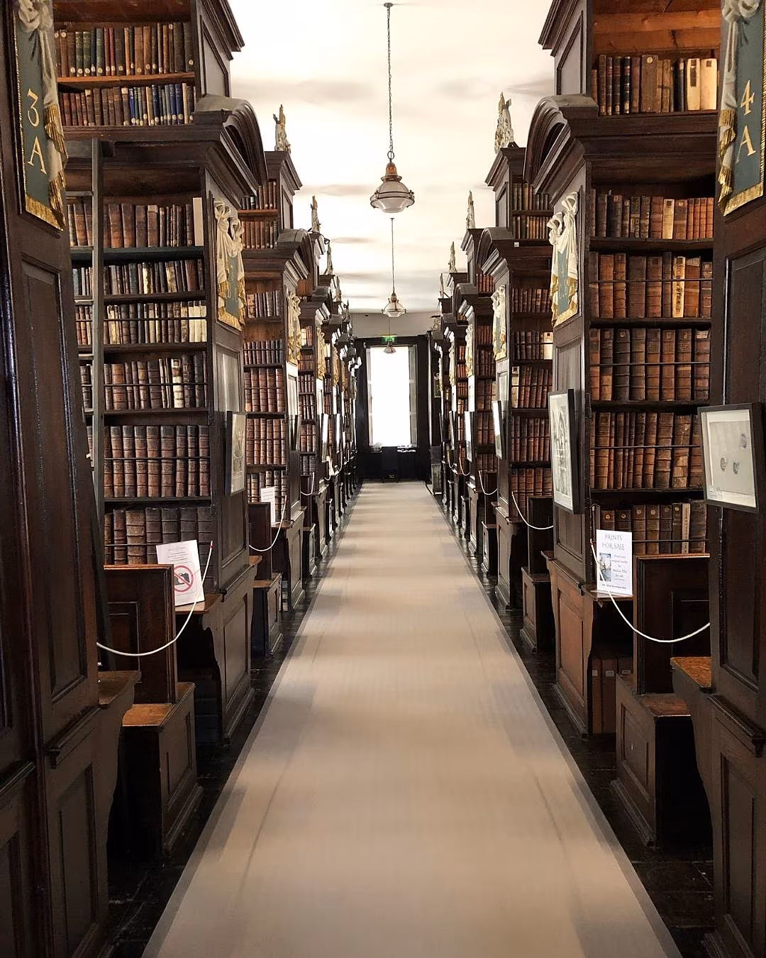Second gallery of Marsh's Library