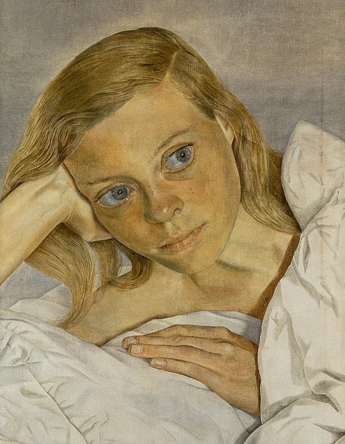 Girl in Bed 1952