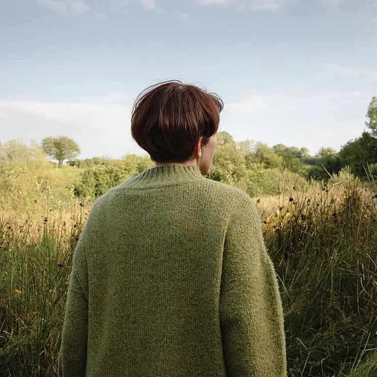 Yvette Monahan 'Helen Keys in the summer fields Mallon Farm Co. Tyrone'  (2024)
