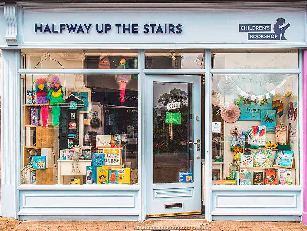 HALFWAY UP THE STAIRS