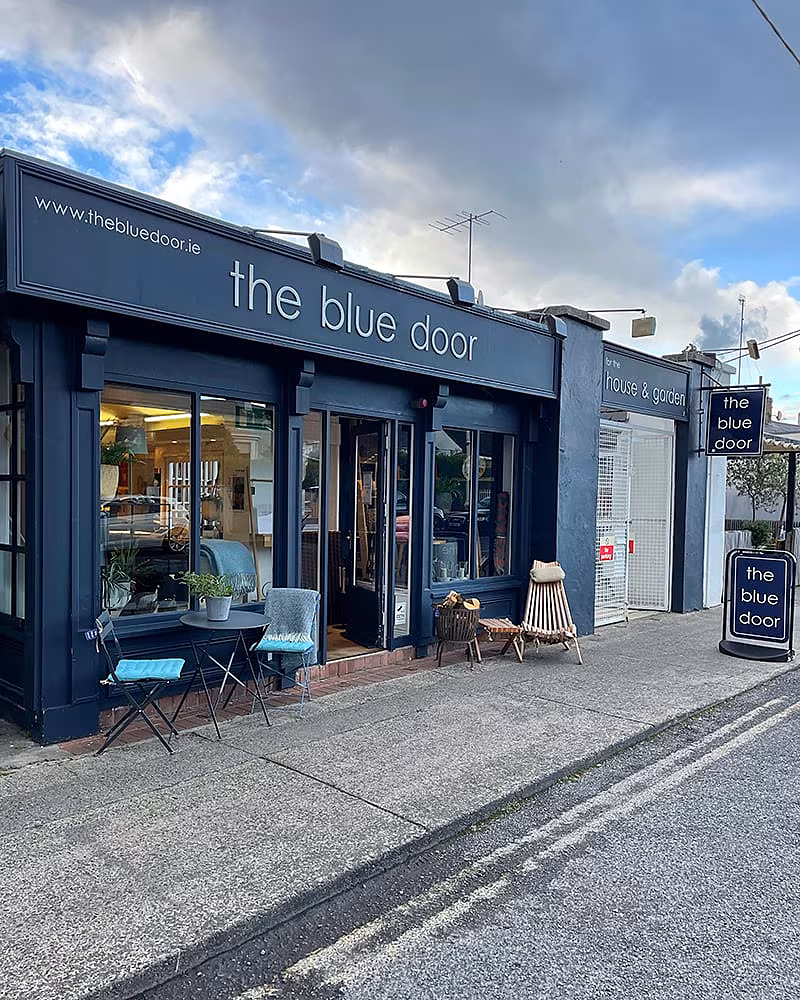 THE BLUE DOOR