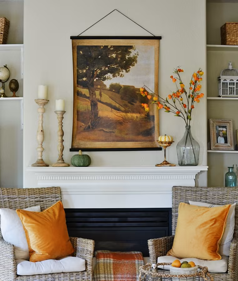 Autumnise---mantelpiece