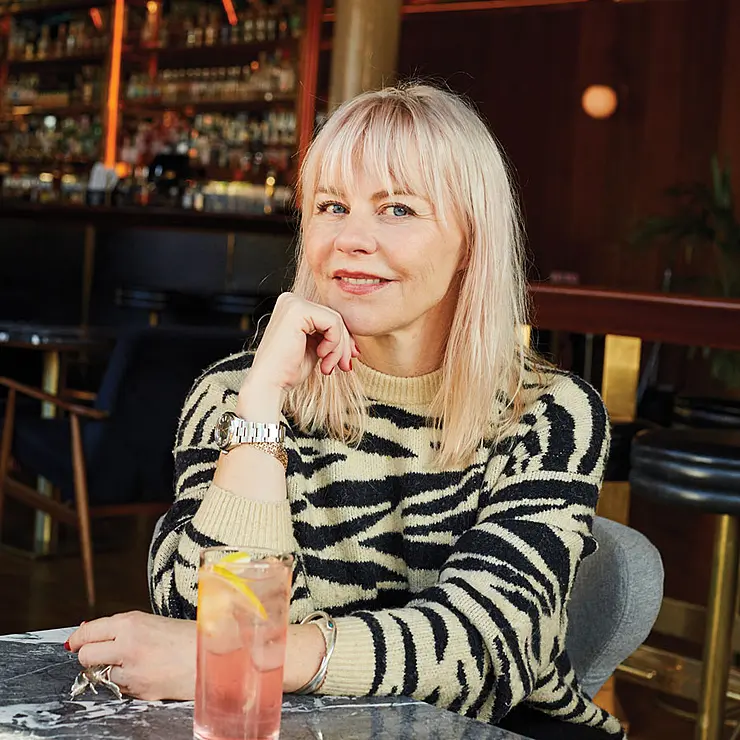 Maria Neuman,
photographed by
Veronika Faustmann,
at The Devlin, Dublin 6.