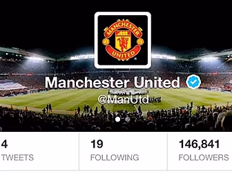 Manchester United joins Twitte...