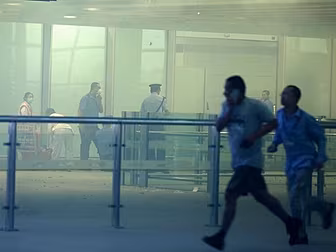 Explosion at Beijing Airport