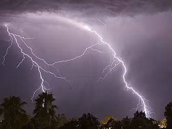 Overnight summer storm causes...