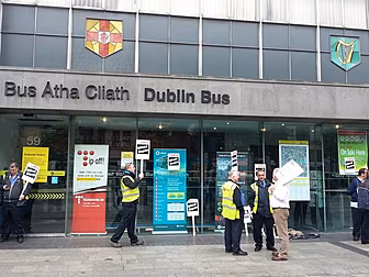 Commuter chaos in Dublin