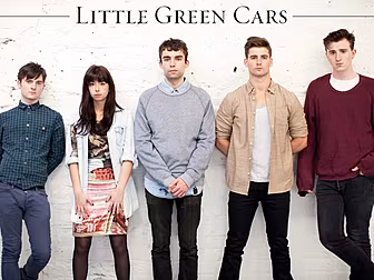 Little Green Cars in session w...