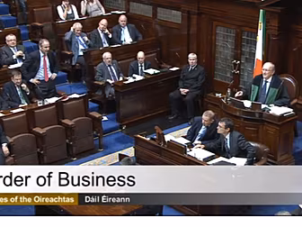 Dail descends into chaos as TD...