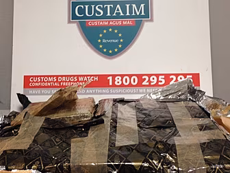 Drug seizures at Dublin Airpor...