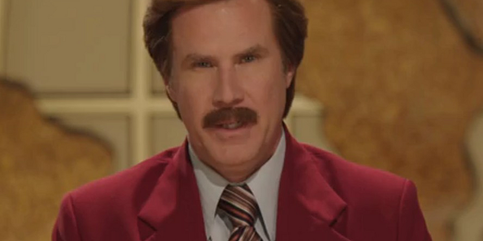 Ron Burgundy on Love/Hate fina...