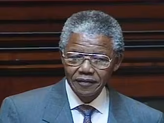 VIDEO: Nelson Mandela speaks i...