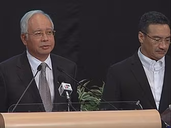 MH370 crashed in Ocean - Malay...