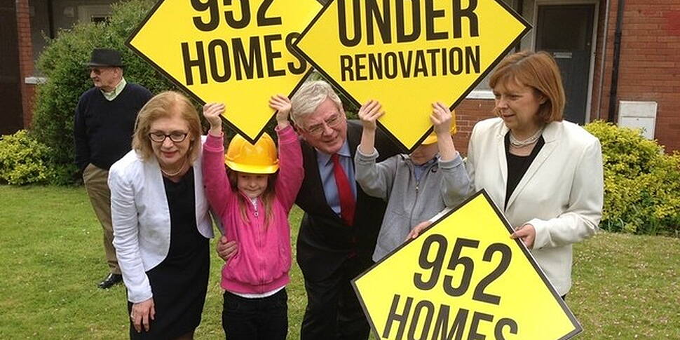 952 council homes for renovati...