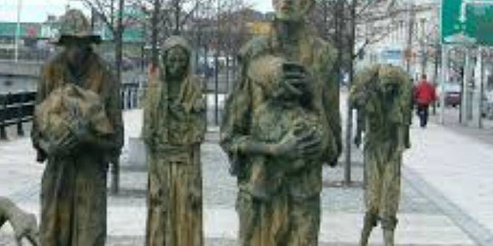 Famine Commemoration Underway...